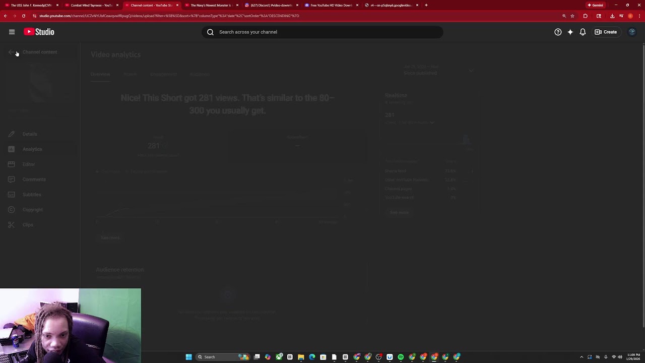 Day 20 Military Grind 🚀 100K Views Hit Scripting Editing Viral Short + Revealing New Clipping Method