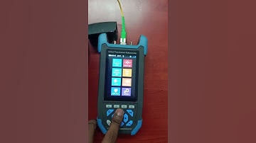 Mini OTDR operating video