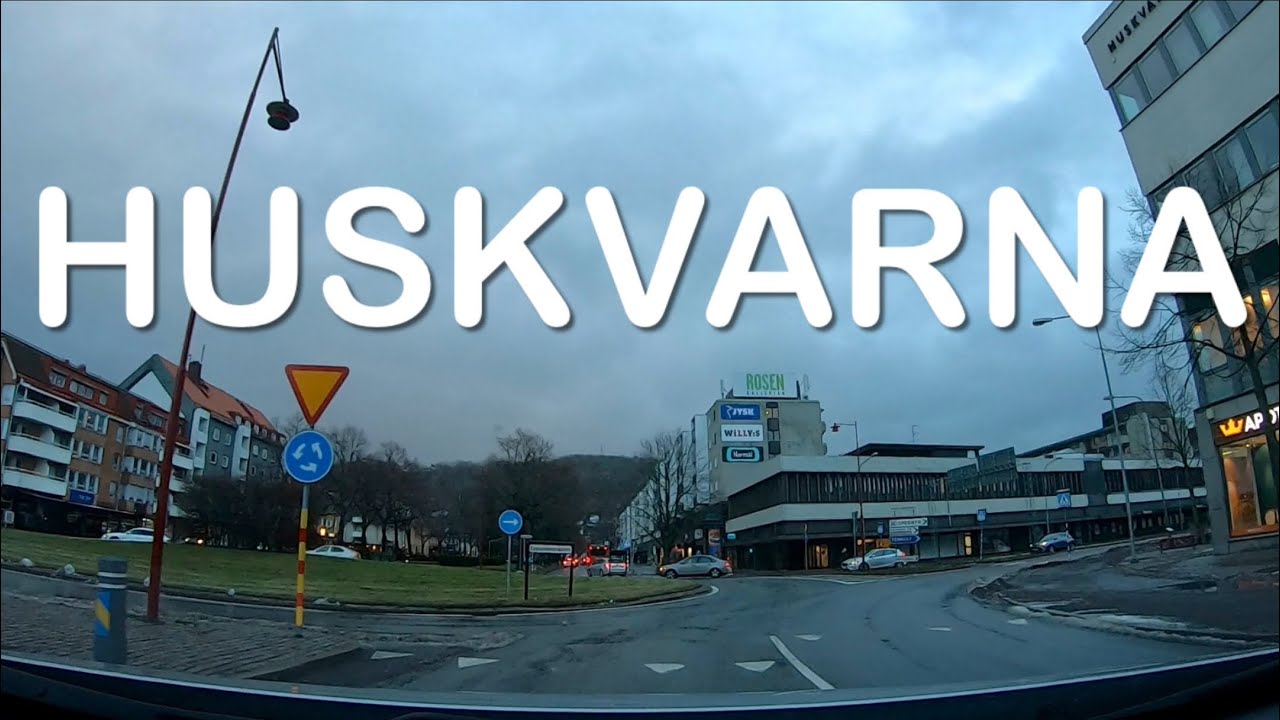 Huskvarna, Sweden / Dashcam Video