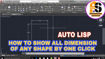 How to show || all  dimensions by one click || in AutoCAD || Urdu | Hindi |