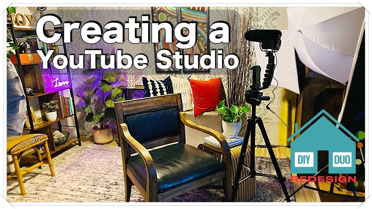Creating a Youtube Studio on a Budget - DIY DUO Redesign S2 Ep 3 - YouTube