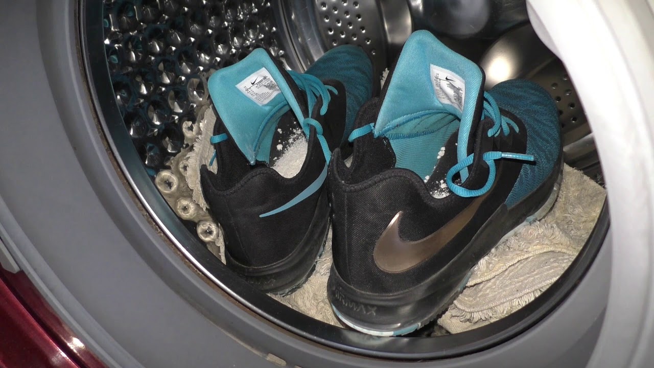 πως πλένω παπούτσια στο πλυντήριο - YouTube