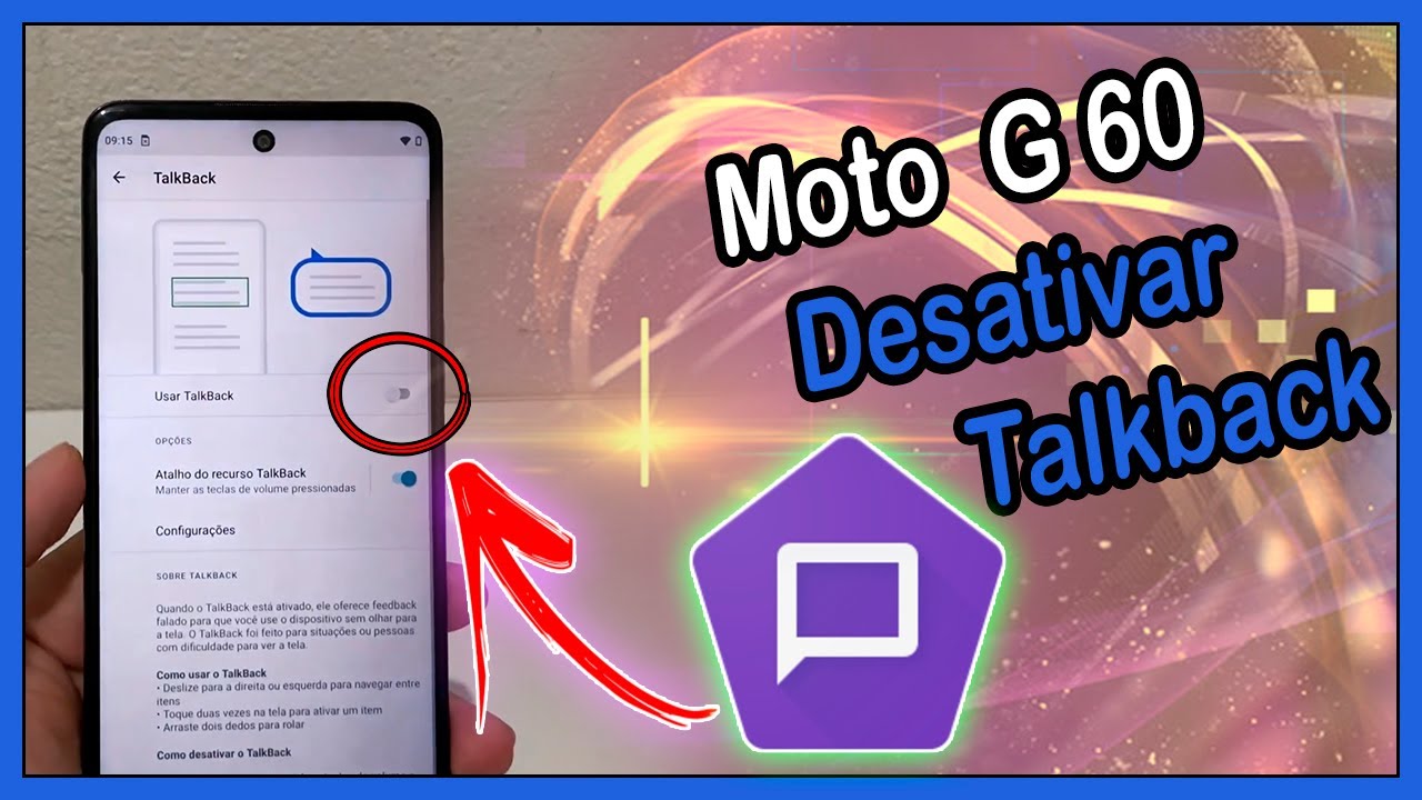 Como Desativar O Talkback Do Moto G60 YouTube