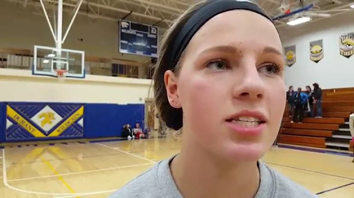 Durant's Janey Botkins on joining the 1,000-point ...