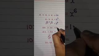 Laws of Exponents #exponents #maths #mathstricks #shorts #viral #trending #ytshorts