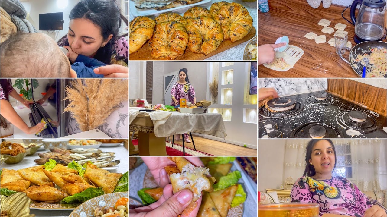 اجواء رمضانية🌙وجدت طبيلة متنوعة✨ مسمن بريستيج🥰روتيني بعد الفطور✅متخليش الروينة تغلبك كلشي بالعقل