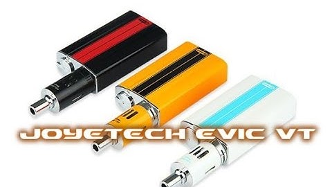 First Look Joyetech eVic VT 60 Watt Box Mod Starter Kit Vaping Review