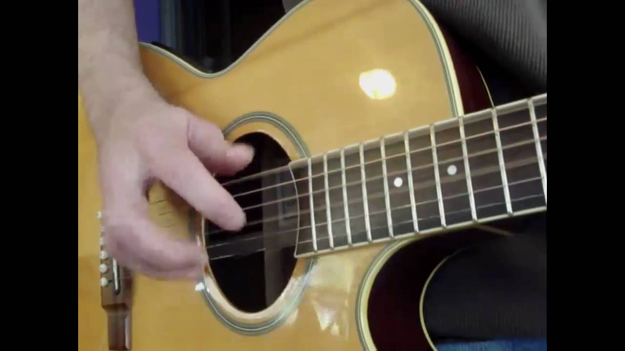 Cool Fingerpicking Chords and Technique (thumb for bass note) Daniel