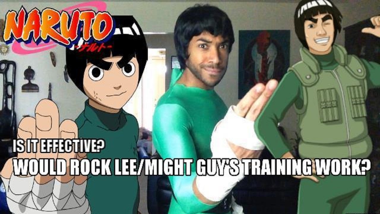 Would Rock Lee /Might Guy's FITNESS TRAINING Work? - YouTube