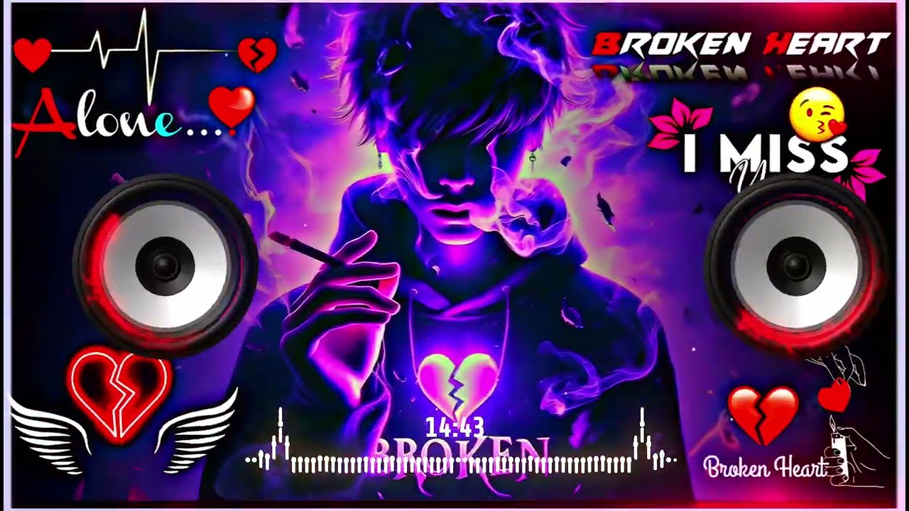 Heart Broken 🥀💔😥 || Dj Remix 😭 No Love 🥀💔 Sad Song | 🥀💔😥 Broken Heart ||