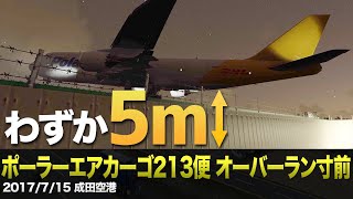 【解説】ポーラーエアカーゴ213便 成田での離陸時のオーバーランに準ずる事態