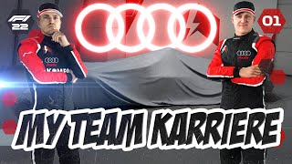 F1 22: MICHAEL SCHUMACHER COMEBACK im AUDI | MyTeam KARRIERE #01