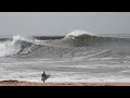 The Wedge - Surfers CHARGE as BIG swell builds (RAW FOOTAGE)