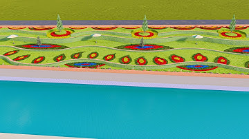 Landscape Designing In SketchUp Modelling | Modern Sketchup Model Landscape | @creativearchitects