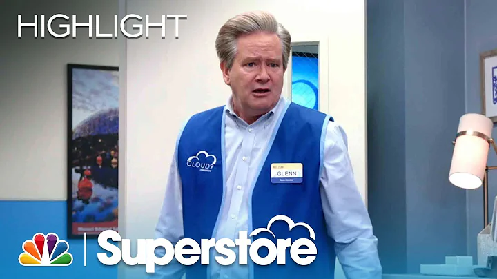 Glenn's Freak Out in Amy's Office - Superstore (Ep...