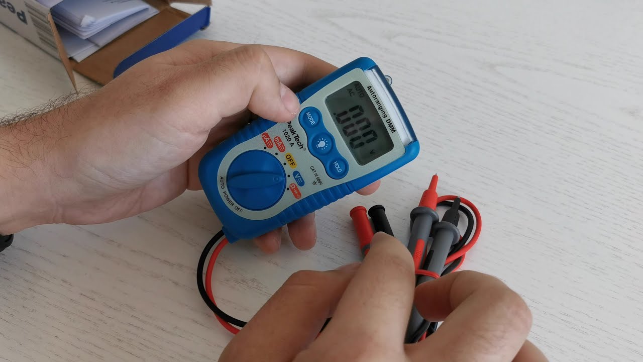Cavi Per Multimetro Flessibili PeakTech - Kit Di Sicurezza Con Puntali, 1000V, 10A - Ideali Per Professionisti E Hobby - Foto 10
