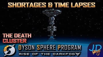 Shortages & Time lapses 🪐 Dyson Sphere Rise of the Dark Fog Ep45 🌌 Lets Play, Tutorial