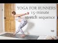 YOGA FOR RUNNERS | 15-minute yoga sequence | CAT MEFFAN