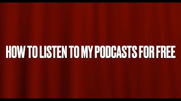 How to listen to my podcast: Kris Hagan English Uncovered