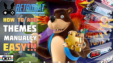 Retrobat Adding Frontend Themes Manually #retrobat #emulator #frontend
