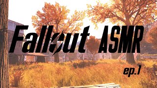 ASMR (Fallout 76) Traveling to my C.A.M.P. While Reading Vault Lore