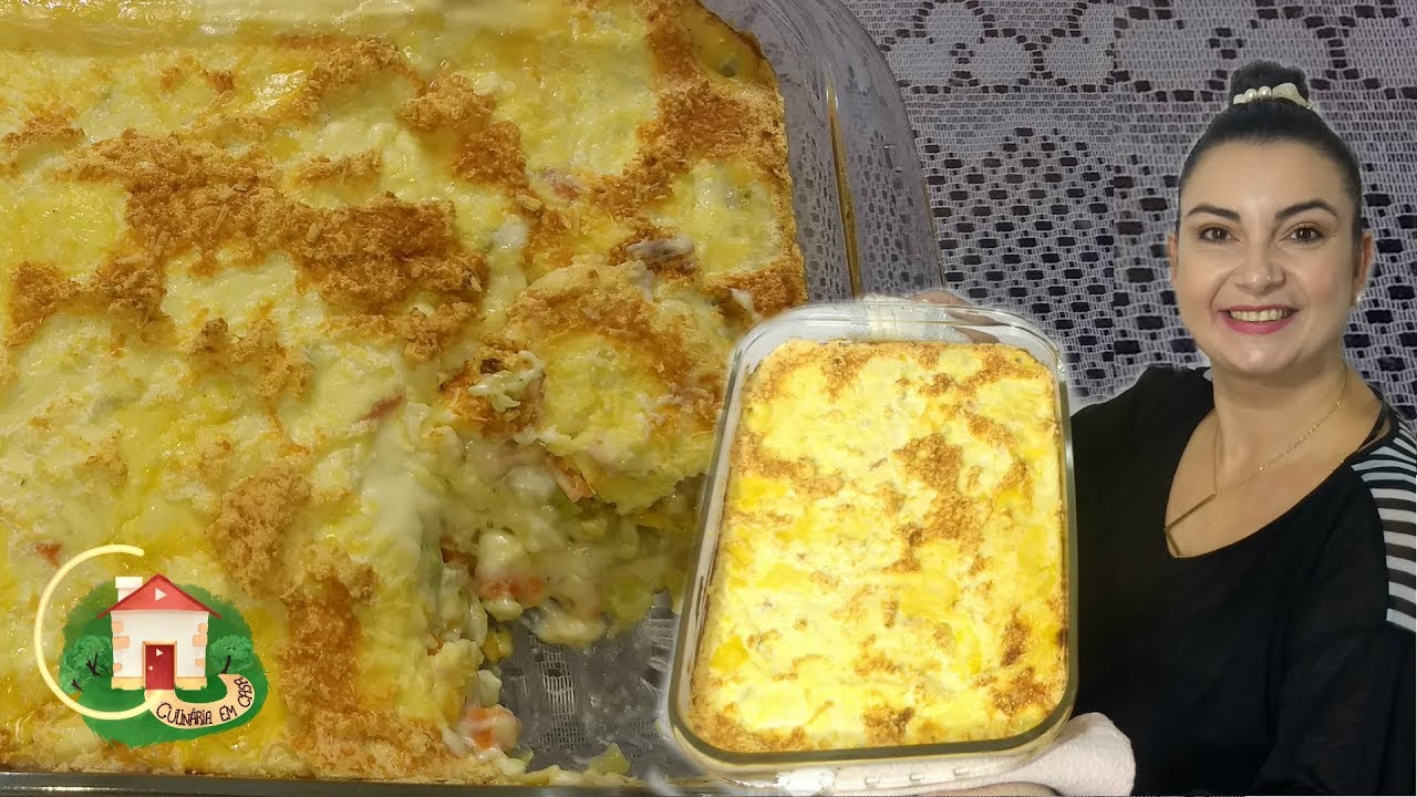 SUFLÊ DE LEGUMES SIMPLES E FÁCIL - Culinária em Casa