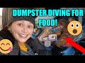 DUMPSTER DIVING Climbing in for Food, Treats, and Unexpected Treasures! Frugal Family Utah//Salvage