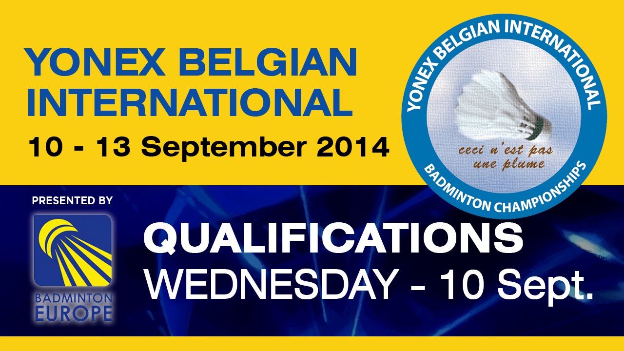 QR - MS - Alexander Roovers vs Ronan Gueguin - 2014 Yonex Belgian International