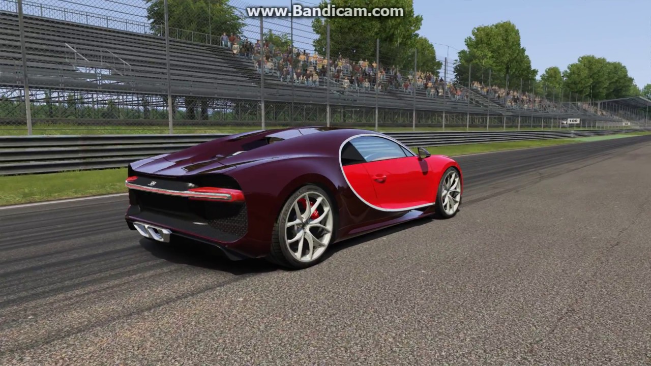 Bugatti chiron assetto corsa