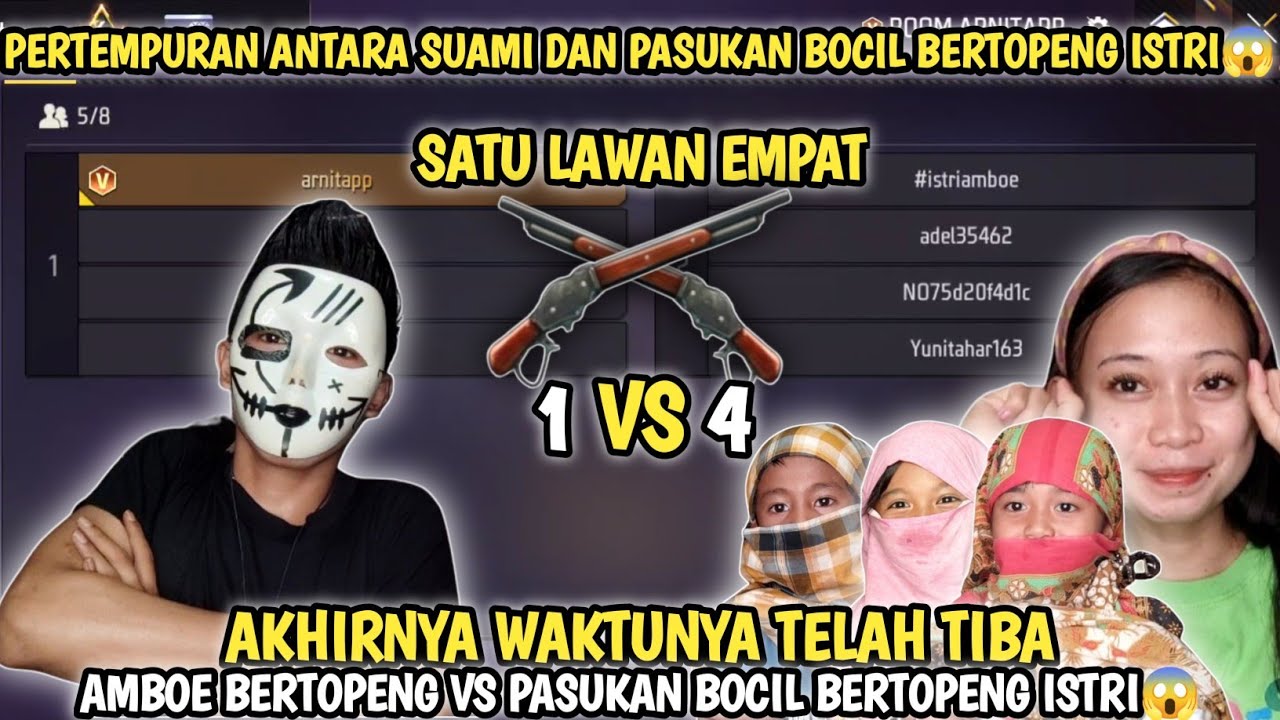 PART 11 !! ISTRI GUA MEMBAWA PASUKAN BOCIL BERTOPENG UNTUK MELAWAN SUAMI SENDIRI😱