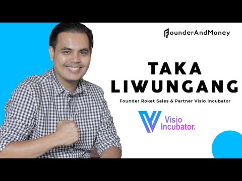 VIDEO : #FounderAndMoney Taka Liwungang Partner Visio Incubator