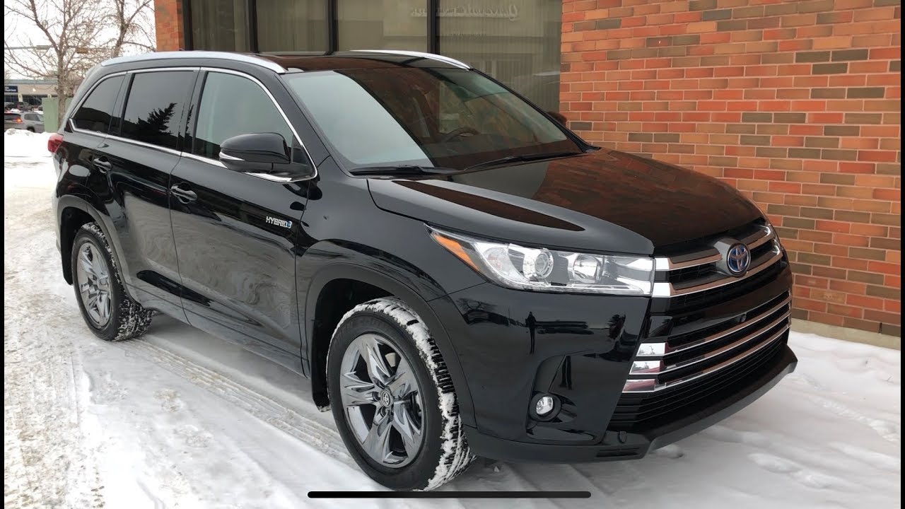 2019 Toyota Highlander Hybrid Limited - review of features and full