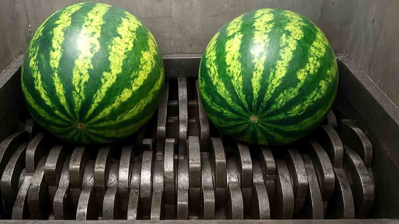 Extreme Shredder vs Hard Metal Scraps - Giant Shredder Destroying Everything in Seconds 