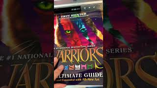 Warriors the ultimate guide book is finally here!!! New updated and expanded with all-new art