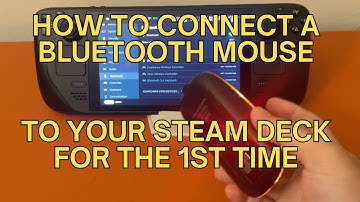 How to Connect a Bluetooth Mouse to Steam Deck for the First Time | April 2024 #steamdeck #gaming