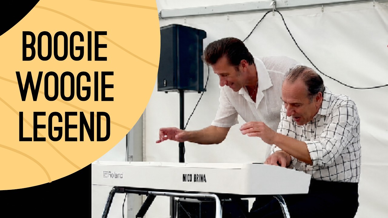 Boogie Woogie Legend Ray Fein with Nico Brina | Real Boogie