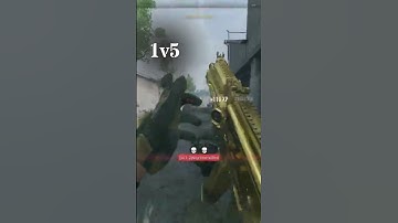 Winning a 1v5 In Call of Duty Modern Warfare 2 Multiplayer