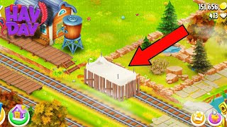🔥 "Hay Day Personal Train Build Start 🚂 | Level 39 Town Upgrade Gameplay 😍 | Hay Day Tips"