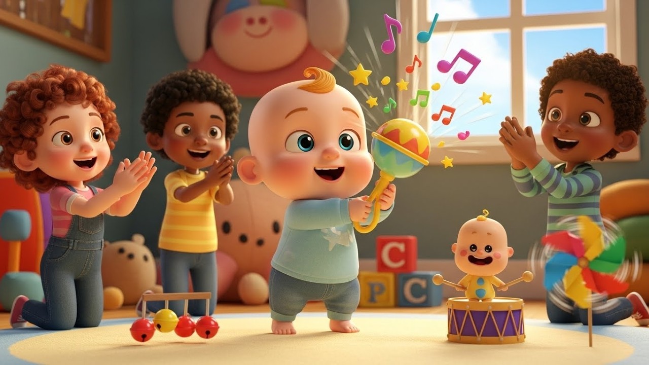 Happy Friends Play Day 🎉🌈 | Fun Kids Song | Preschool Friendship & Learning Video