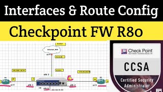 Day 03 |  Interface and Route Configuration in Checkpoint Firewall R80