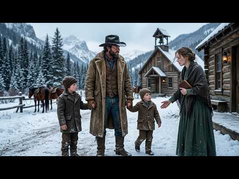 “My Sons Need a Mother” — The Lonely Mountain Man Chose the Frozen Schoolteacher