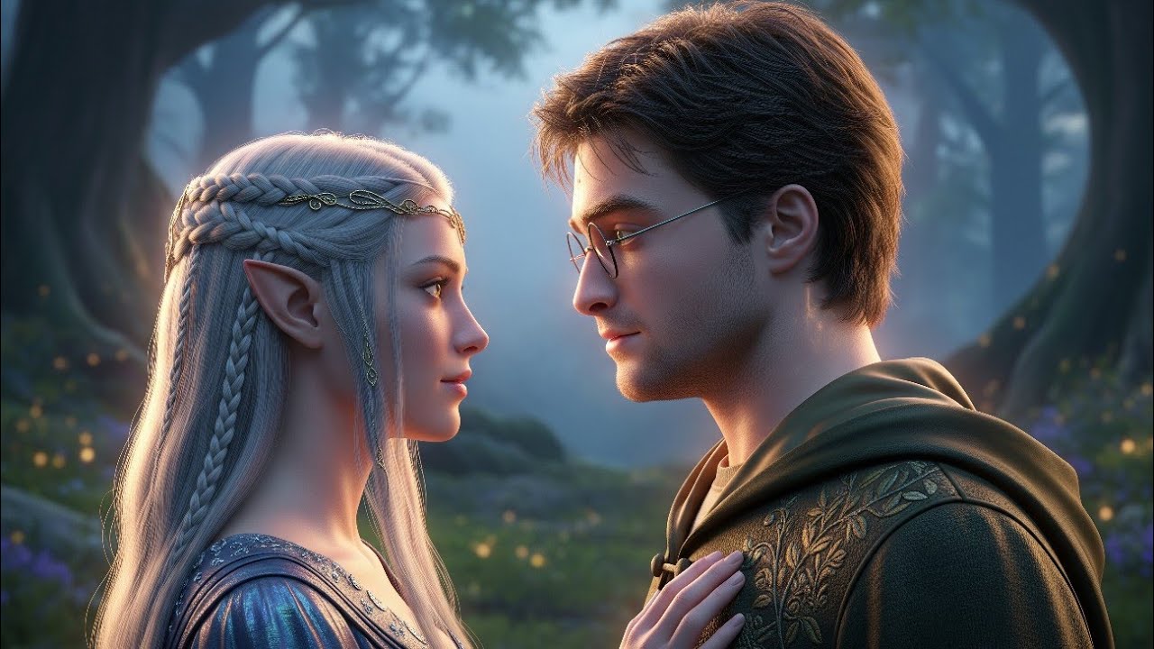 What if Harry potter was summon in world of elf & there fell in love with elf princes