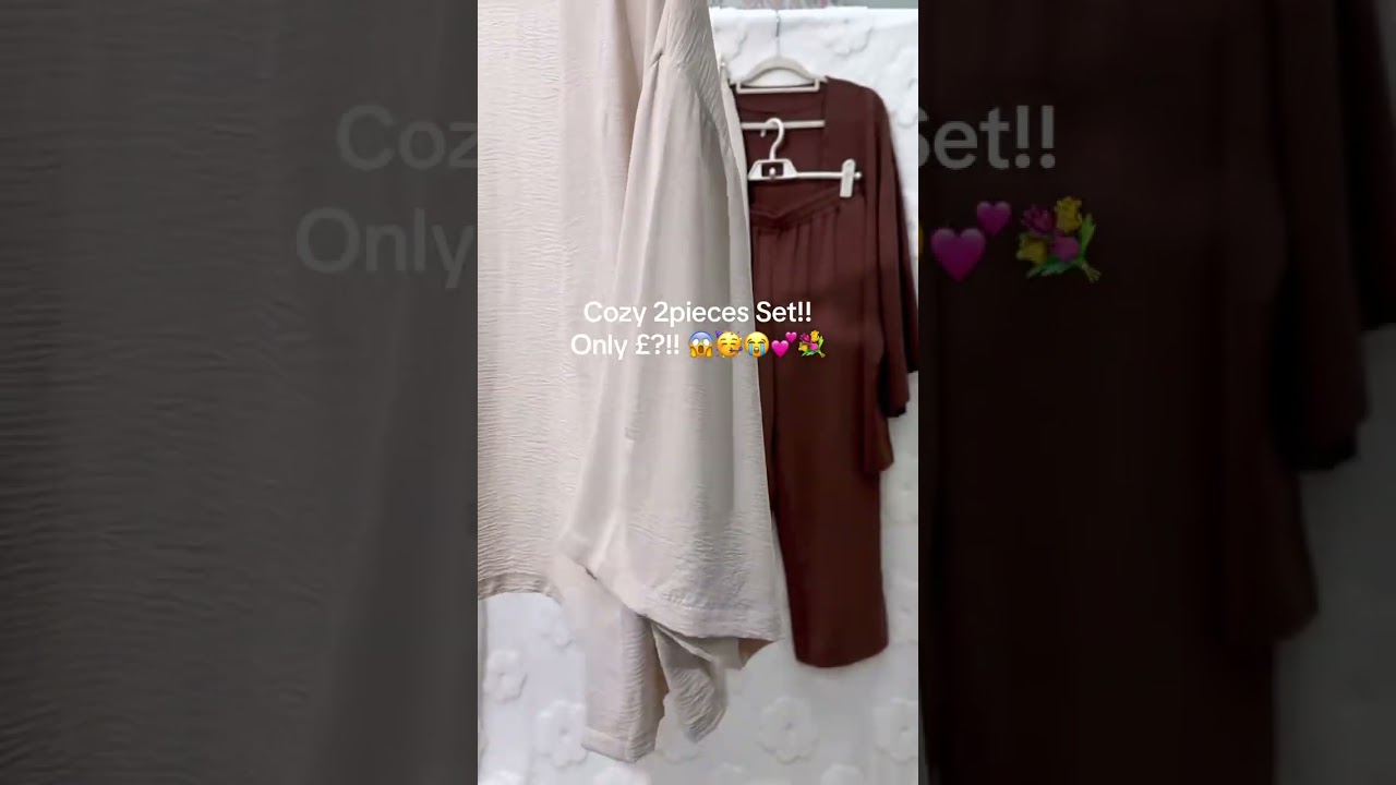 2 Pieces Outfit | Wide Leg Pants & Cardigan | Autumn Minimalist Womenswear