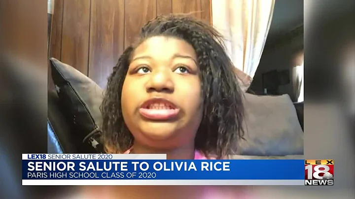 Senior Salute - Olivia Rice