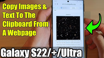 Galaxy S22/S22+/Ultra: How to Copy Images & Text To The Clipboard From A Webpage