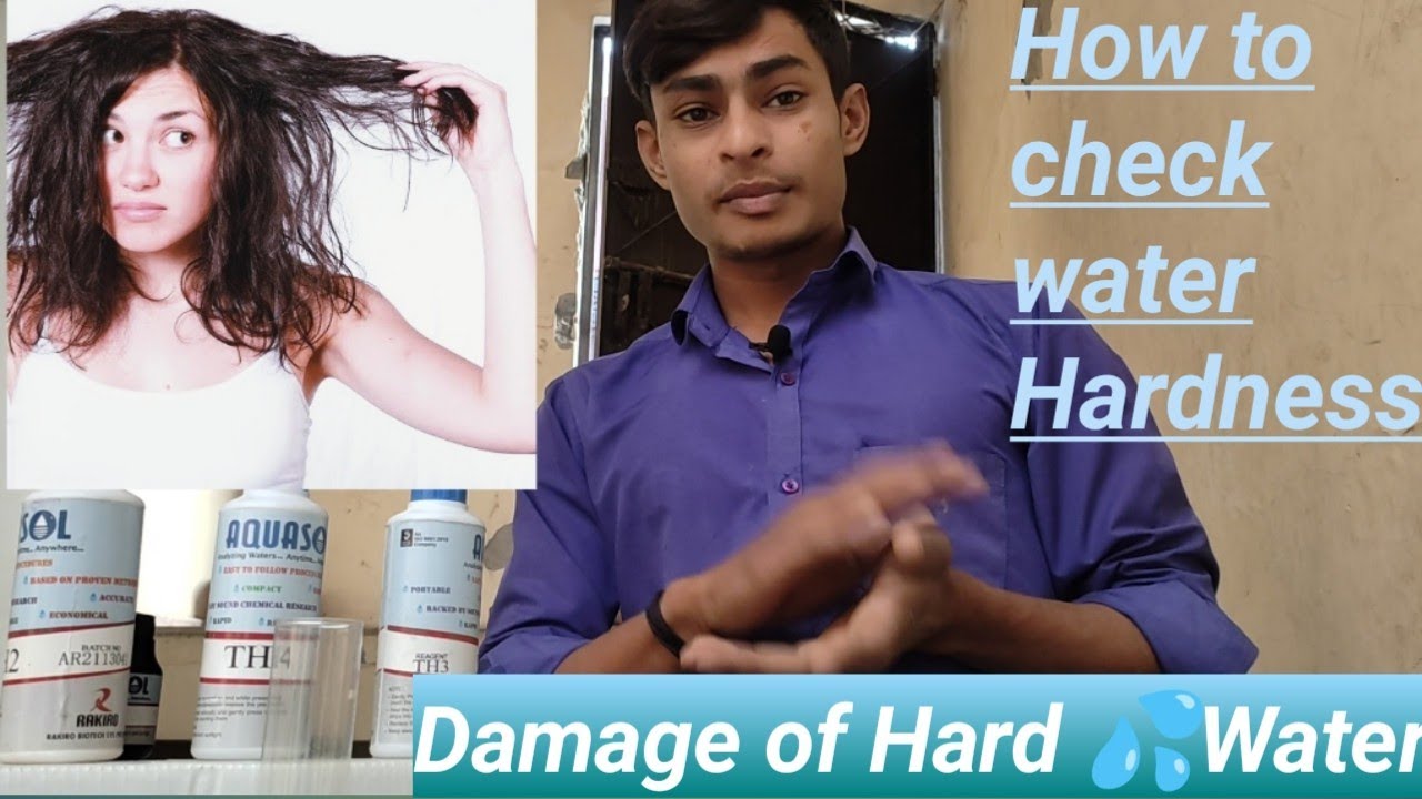 How to check water hardness/ in hindi YouTube