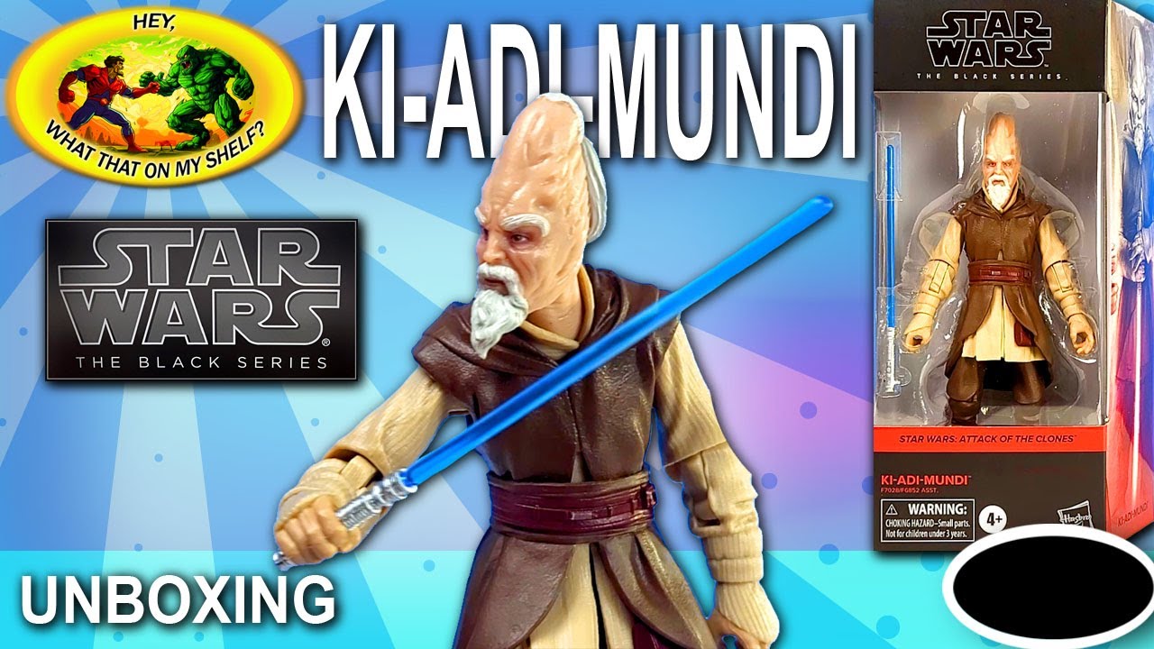 UNBOXING Star Wars The Black Series KIADIMUNDI Hasbro Jedi