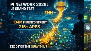 Pi Network 2026 : La Phase Critique - 134M Pi Débloqués, 215 Apps