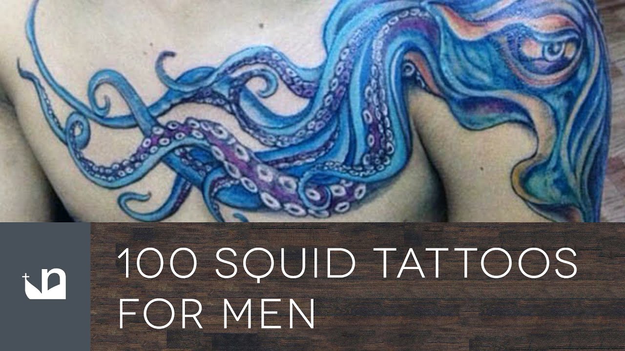 100 Squid Tattoos For Men - YouTube