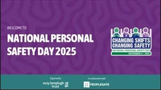 National Personal Safety Day 2025 Introduction - Suky Bhaker